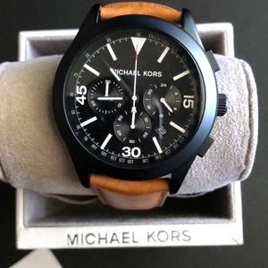 Michael Kors Leather Watch